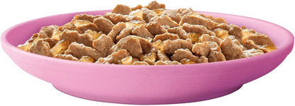 120 x 85g Whiskas Kitten Poultry Feasts Mixed Wet Cat Food Pouches in Jelly
